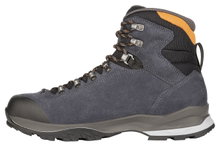 Lowa Wanderschuhe Vigo GTX (Trekking, Spaltleder-Textil, wassderdicht) navyblau/orange Herren